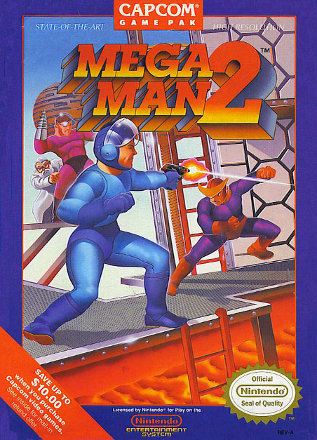 Mega Man 2 box art