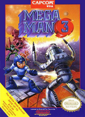 Mega Man 3's glorious box art